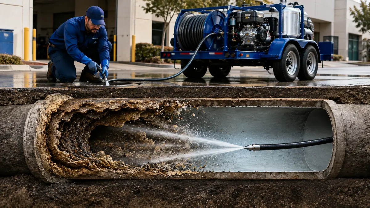 Sewer Pipe Descaling in Santa Barbara